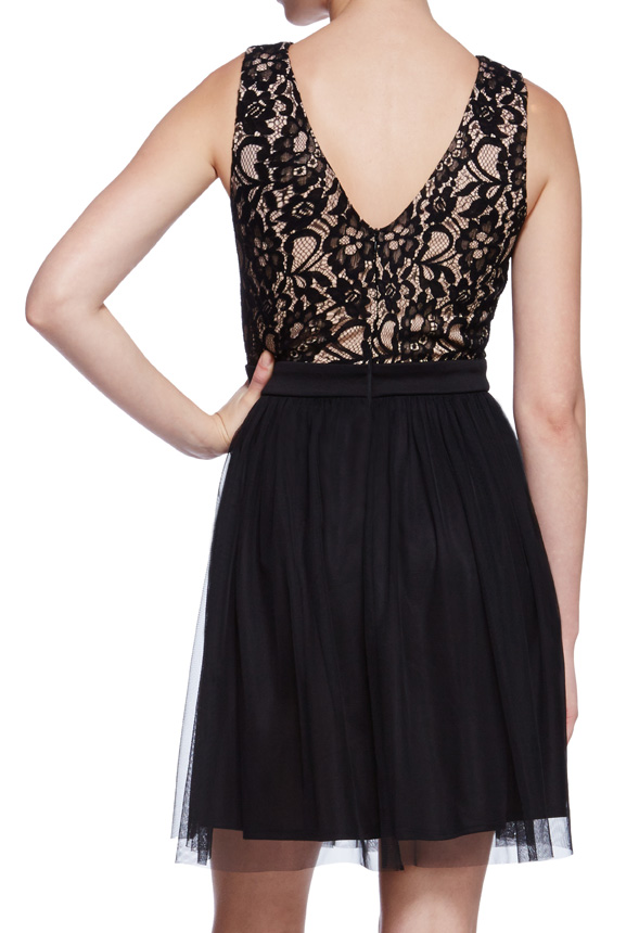 JF Flora ALine Clothing in Black Get great deals at JustFab