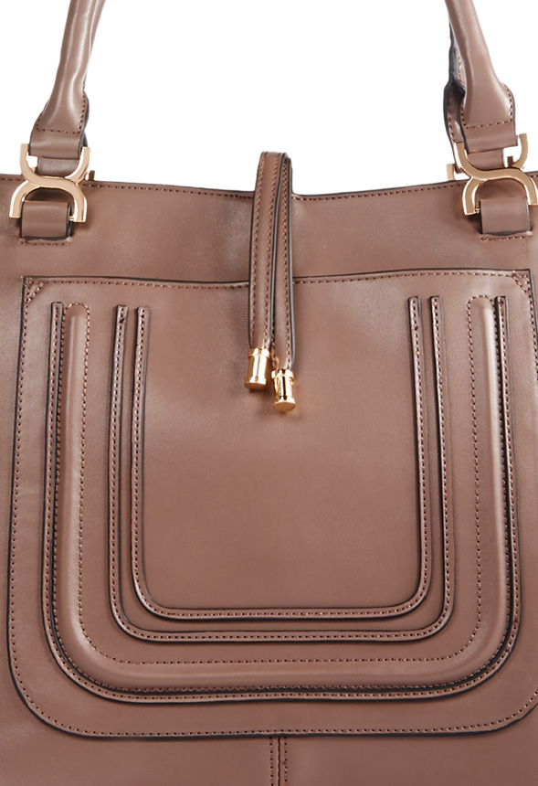 Prime Bags in Taupe Get great deals at JustFab
