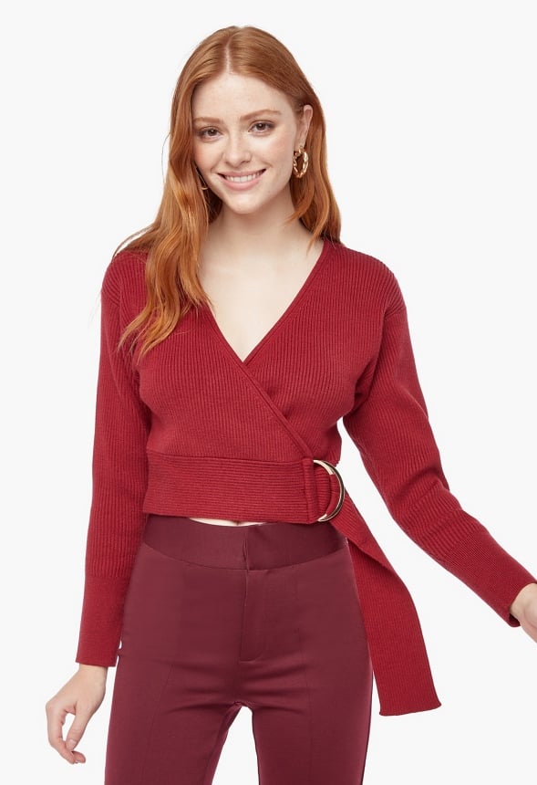 belted-wrap-jumper-clothing-in-biking-red-get-great-deals-at-justfab