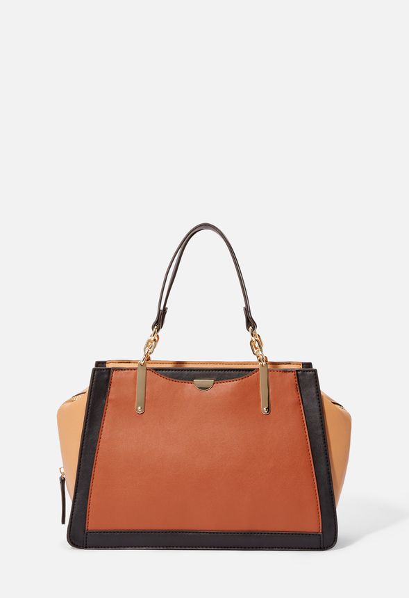 Sacs Sac cartable Take My Number en COGNAC MULTI Livraison gratuite