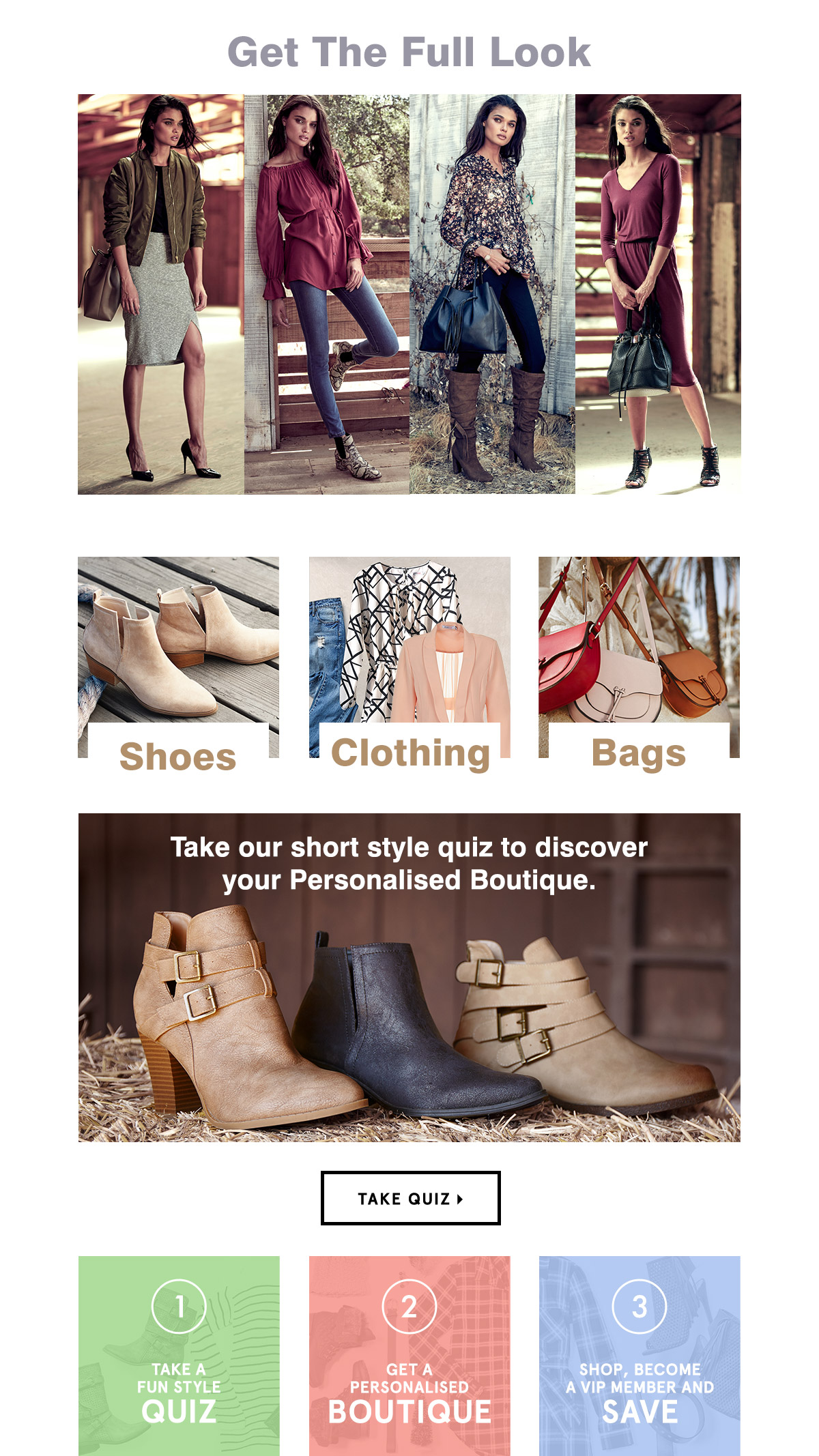 Women's clothes, shoes, bags and jewellery JustFab