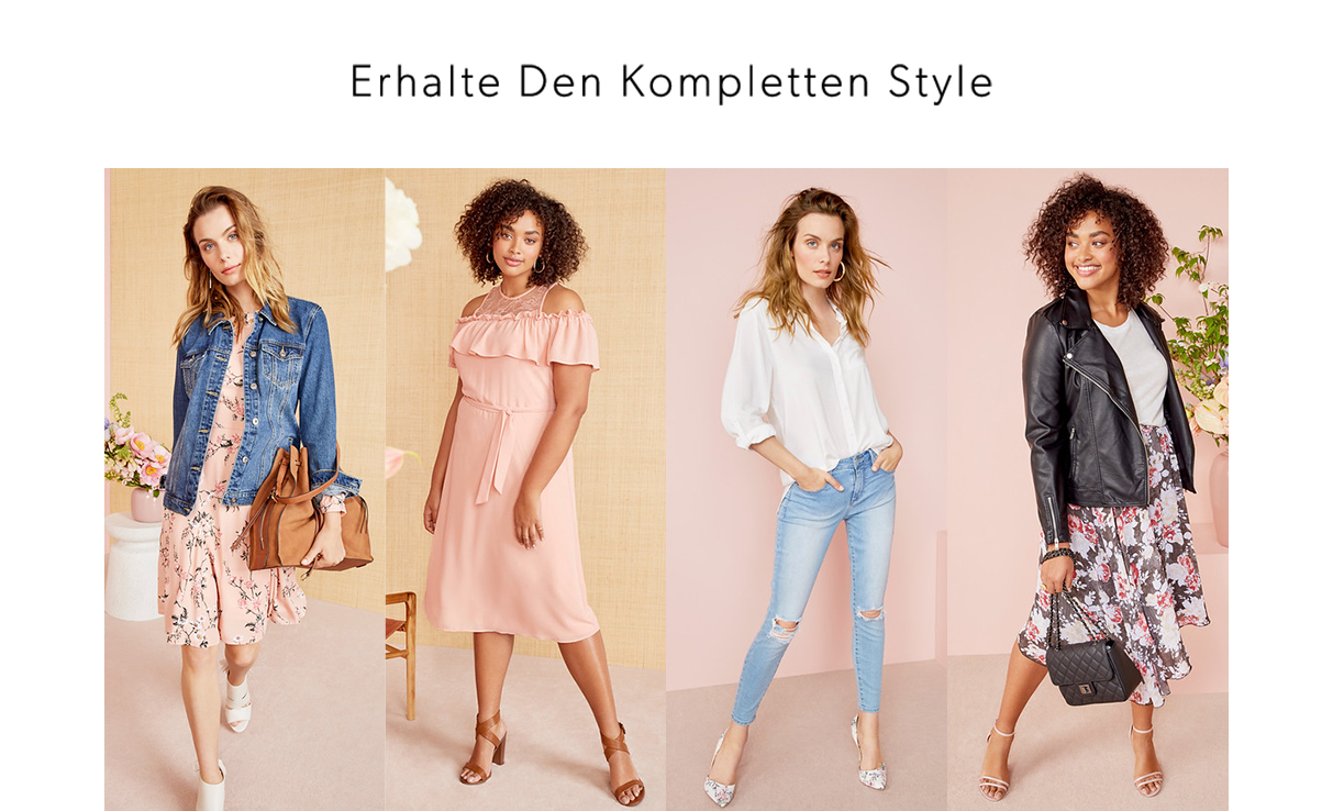 ERHALTE DEN KOMPLETTEN STYLE