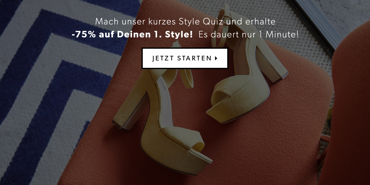 Klicke Dich durch unser Style-Quiz und erhalte deine Personalisierte Boutique.