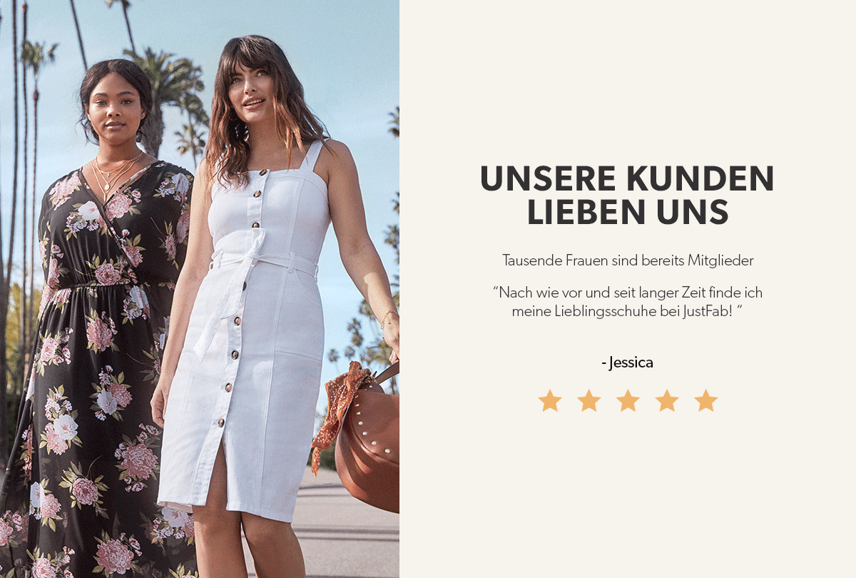 UNSERE KUNDEN LIEBEN US. Tausende Frauen sind bereits Mitglieder