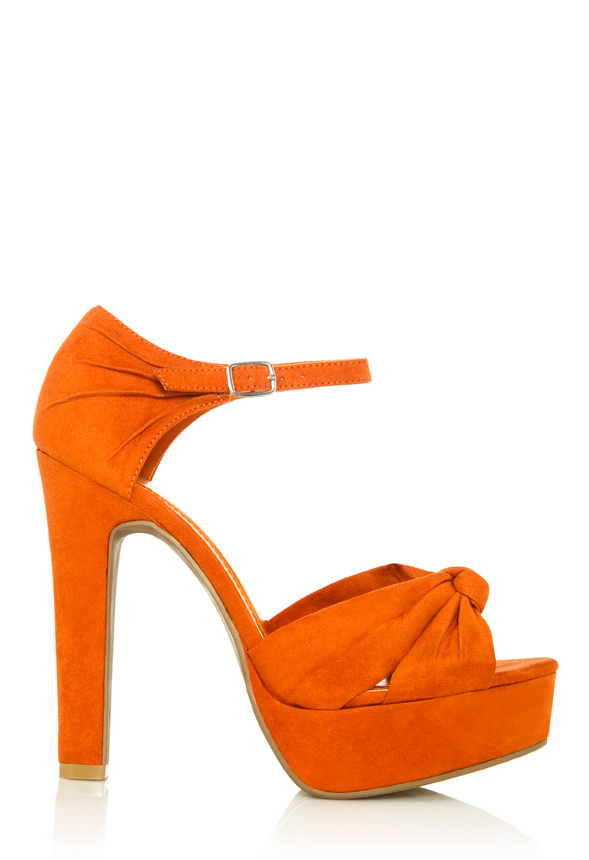 Madge Shoes in Rust - Get great deals at JustFab