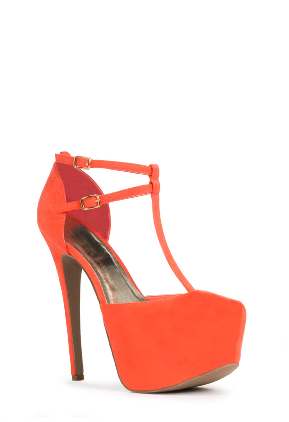 Lille Shoes in Coral - Get great deals at JustFab