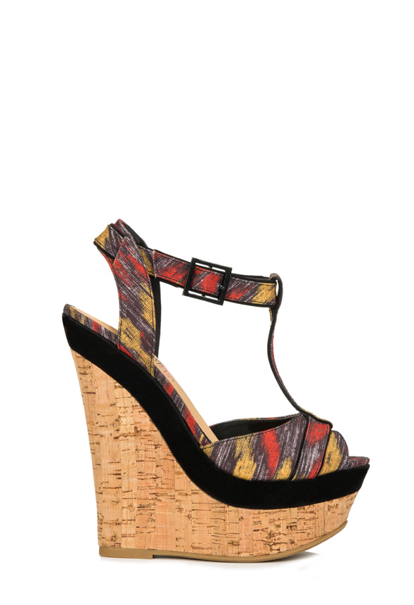 Cerise Shoes in Black Multi - Get great deals at JustFab