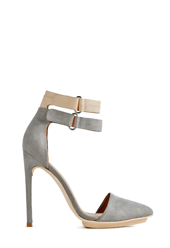 Jodie Shoes in Grey - Get great deals at JustFab