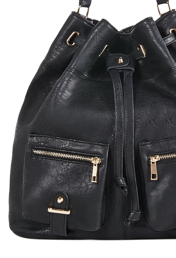 Deja View Bags in Black - Get great deals at JustFab