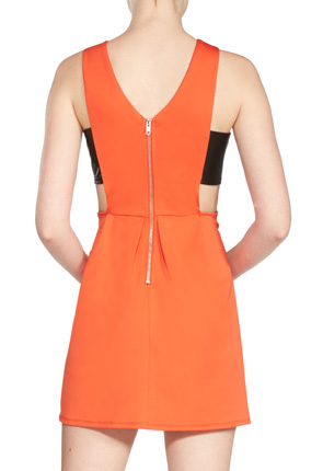 Alaya Leather Strap Dress