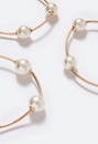 3-Pack Elena Spaced Pearl Stretch Bracelets