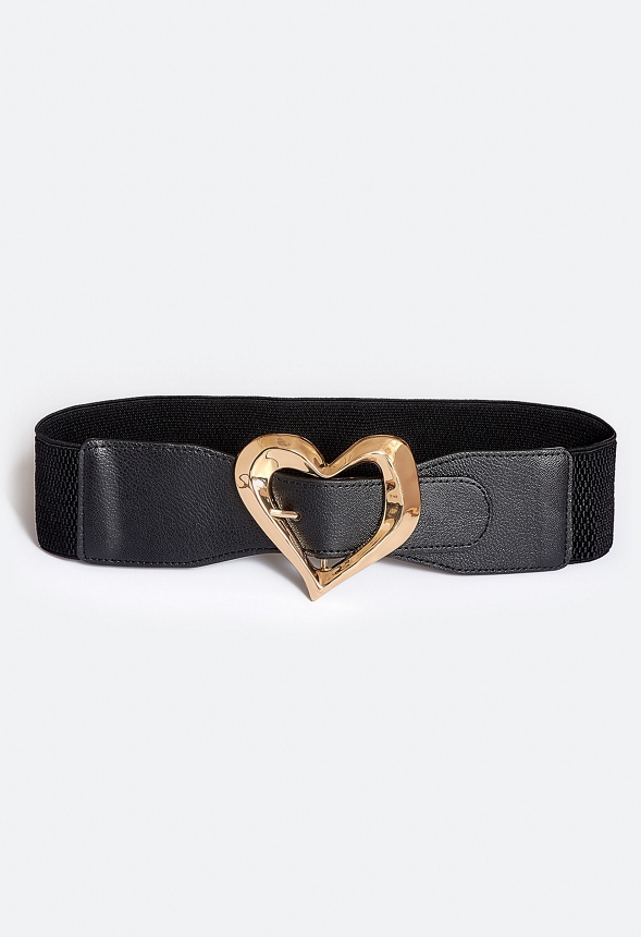 Edna Organic Heart Buckle Jeans Belt