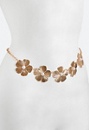 Ceinture à fleurs texturées Haley