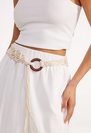 Ceinture tressée Lily