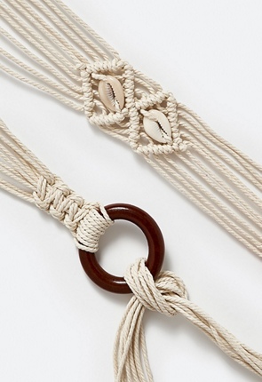 Ceinture tressée Lily