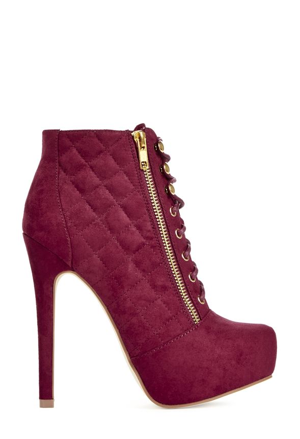 PORCIA Shoes in Burgundy - Get great deals at JustFab