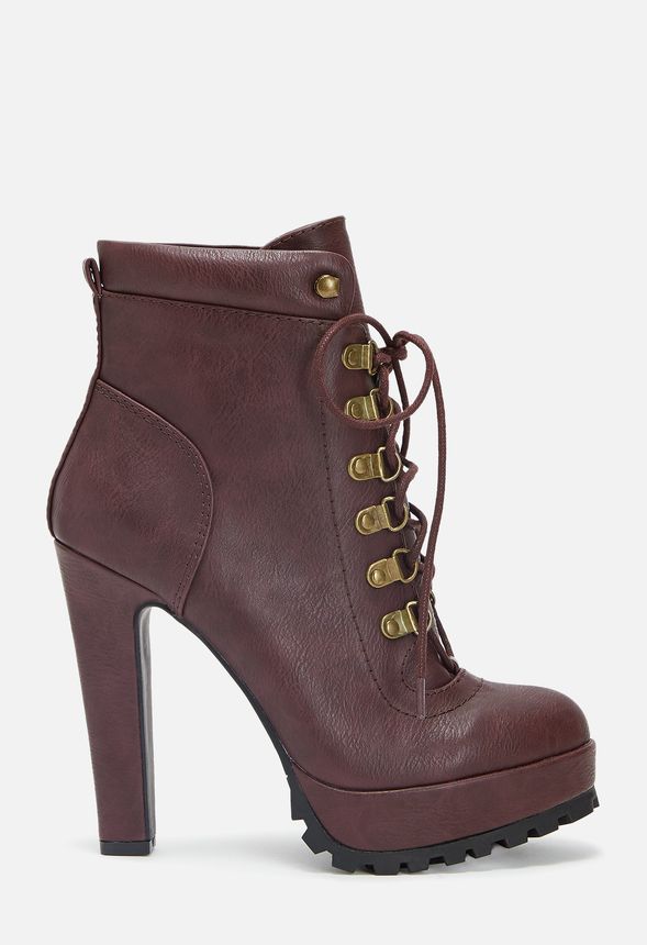 Linanyi Shoes in Burgundy - Get great deals at JustFab