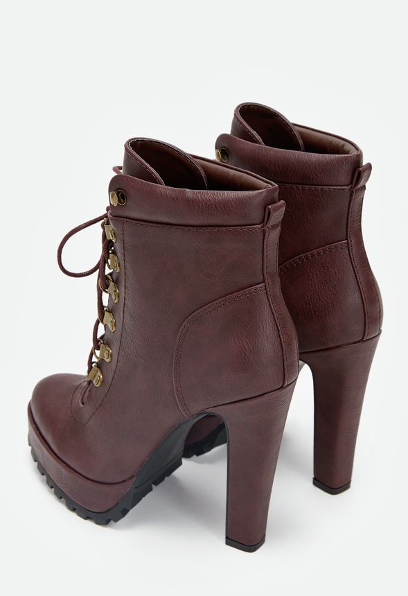 Linanyi Shoes in Burgundy - Get great deals at JustFab