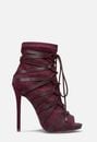 Abigail Peep Toe Ankle Boot