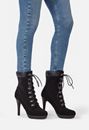 Daylene Stiletto Combat Boot