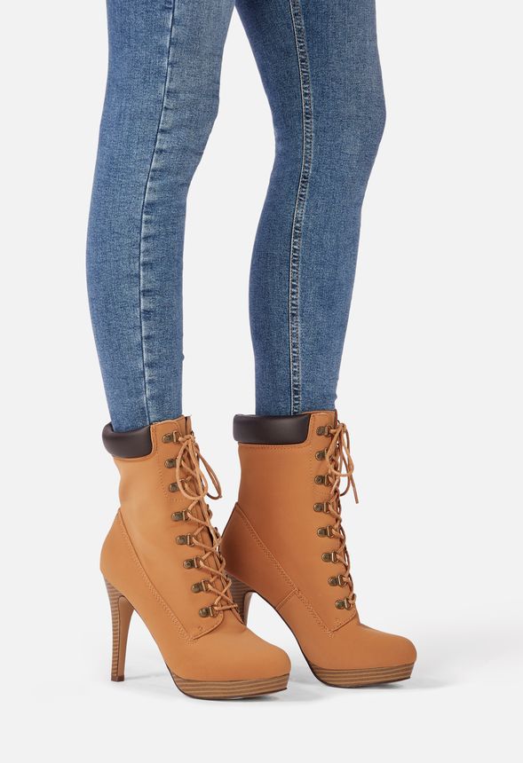 Stiletto deals combat boots