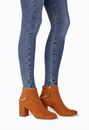 Mariah Block Heel Chain Bootie