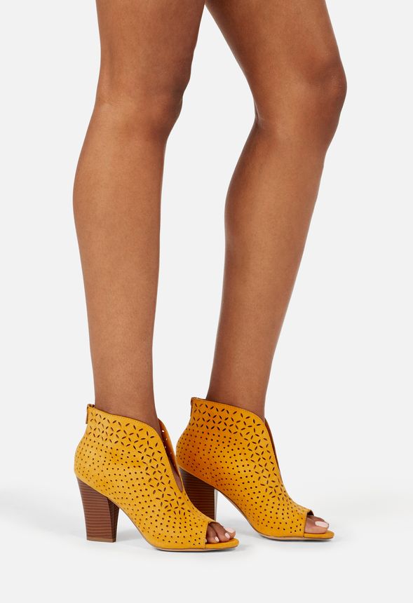 Cheyla Open Toe Heeled Ankle Boot