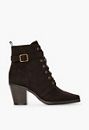 Alanna Lace-up Heeled Ankle Boot