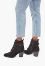 Alanna Lace-up Heeled Ankle Boot