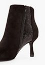 Jade Side Zip Heeled Ankle Boot