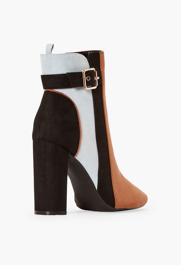 Linette Color Block Bootie