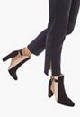 Linette Colour Block Ankle Boot