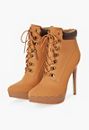 Jacelyn Hiker Stiletto Bootie