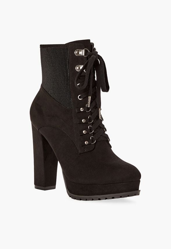 ayah lace up bootie