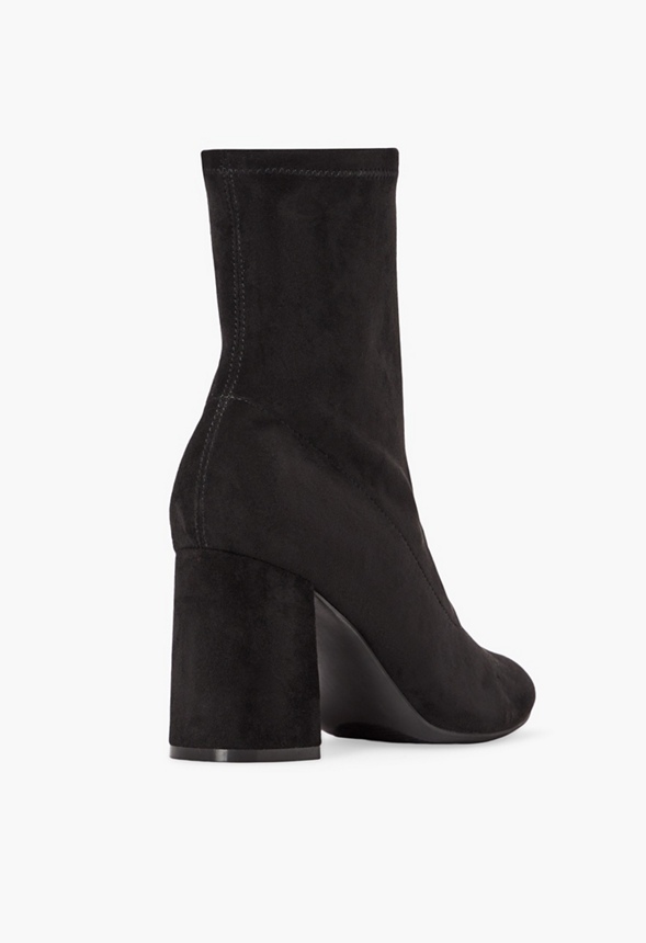 Aria Block Heeled Ankle Boot