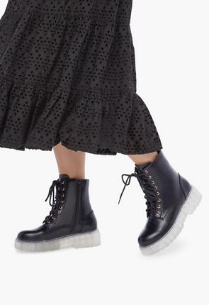 Zory Lace-Up Ankle Boot