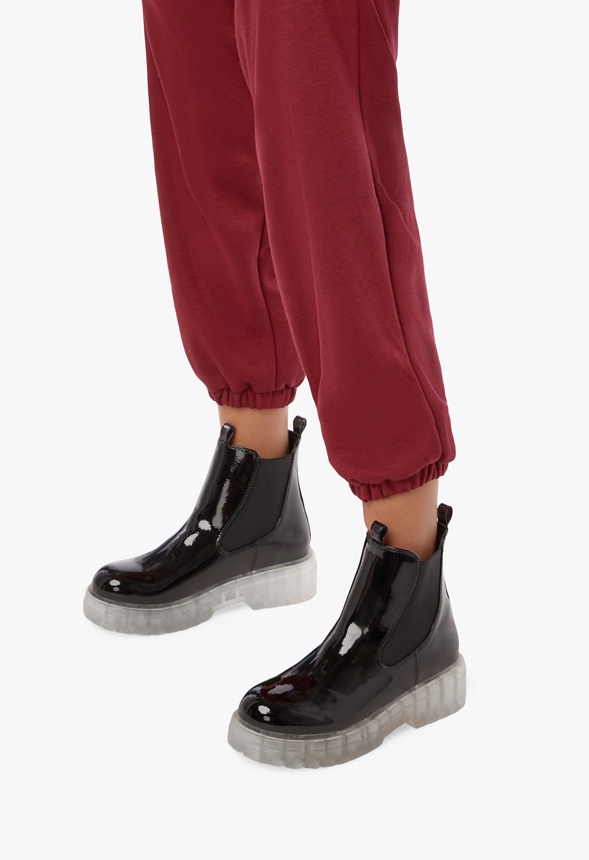 prada lug sole ankle boots