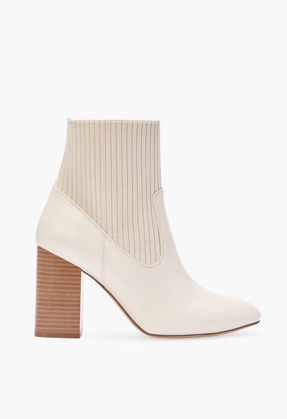 Rainsford Knit Block-Heeled Ankle Boot