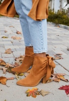 Mattie Back Tie BooteeBoot