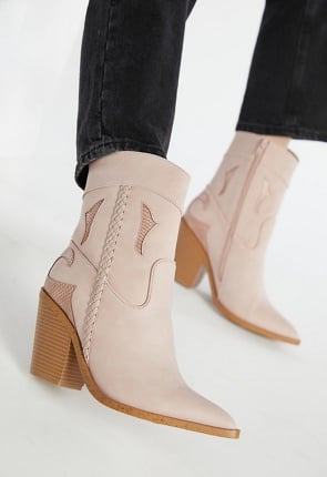 Selina Western Ankle Boot