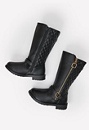 FabKids Quilted Tall Moto Boots