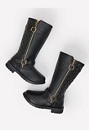 FabKids Quilted Tall Moto Boots