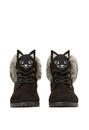 FabKids Fur Lined Cat Face Boots