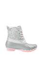 Glitter Lace-Up Boot