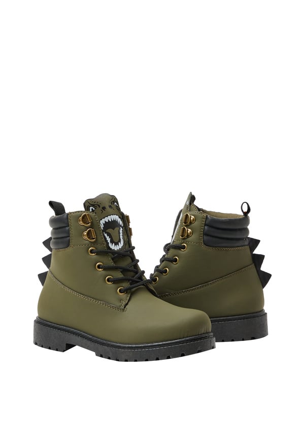Dino Lumber Boot Trends in Green - Get great deals at JustFab