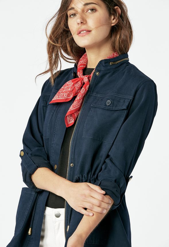 Removable Patch Parka