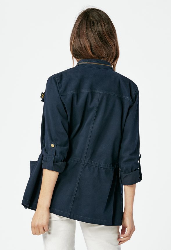 Removable Patch Parka