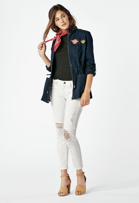 Removable Patch Parka