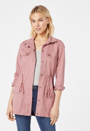 Light pink utility on sale jacket