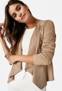 Drape Front Jacket
